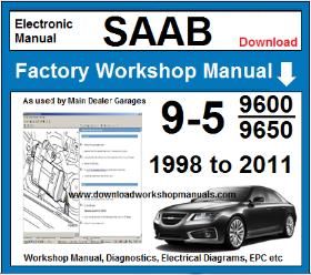 Saab 9-5 Workshop Service Repair Manual